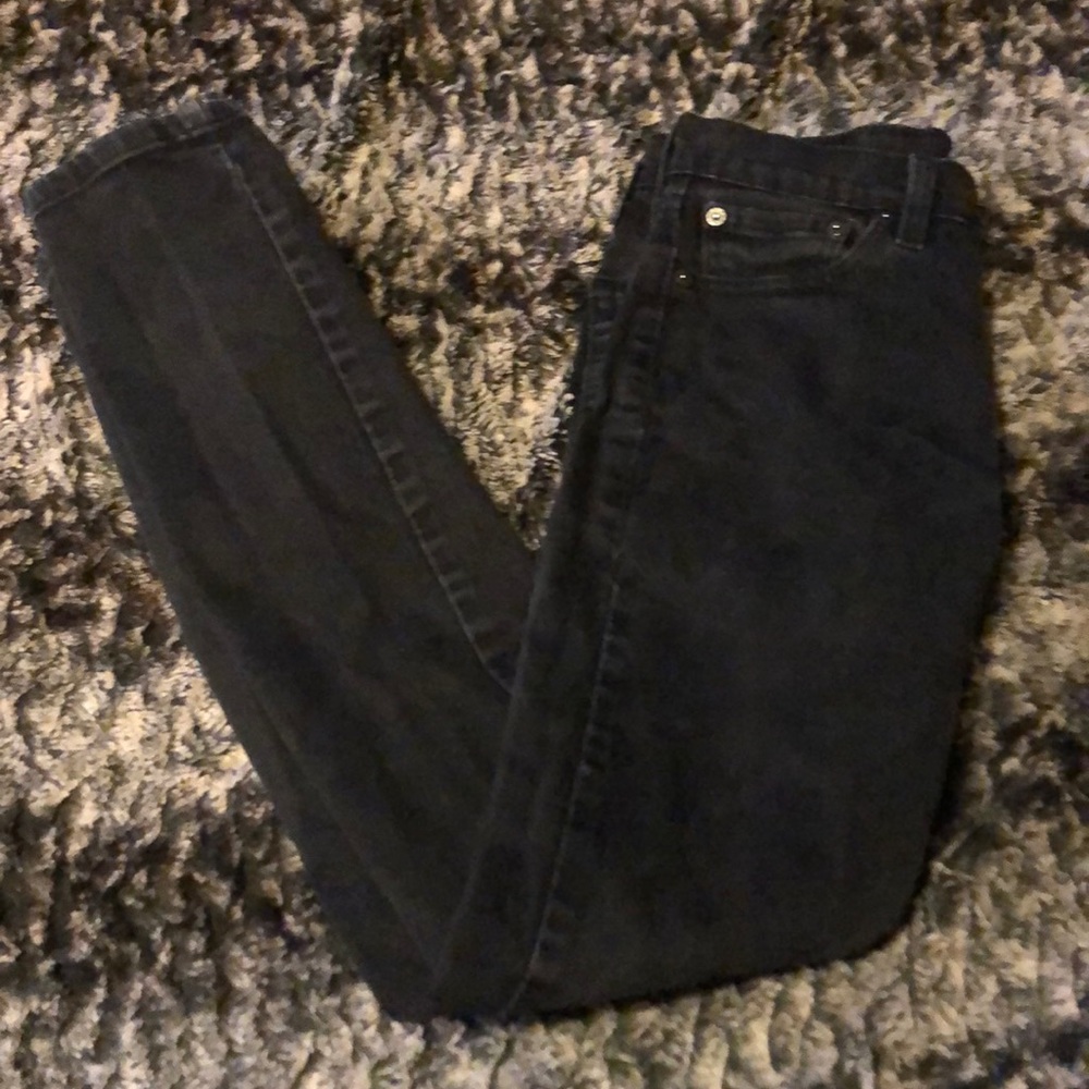 black skinny jeans 510 levi’s